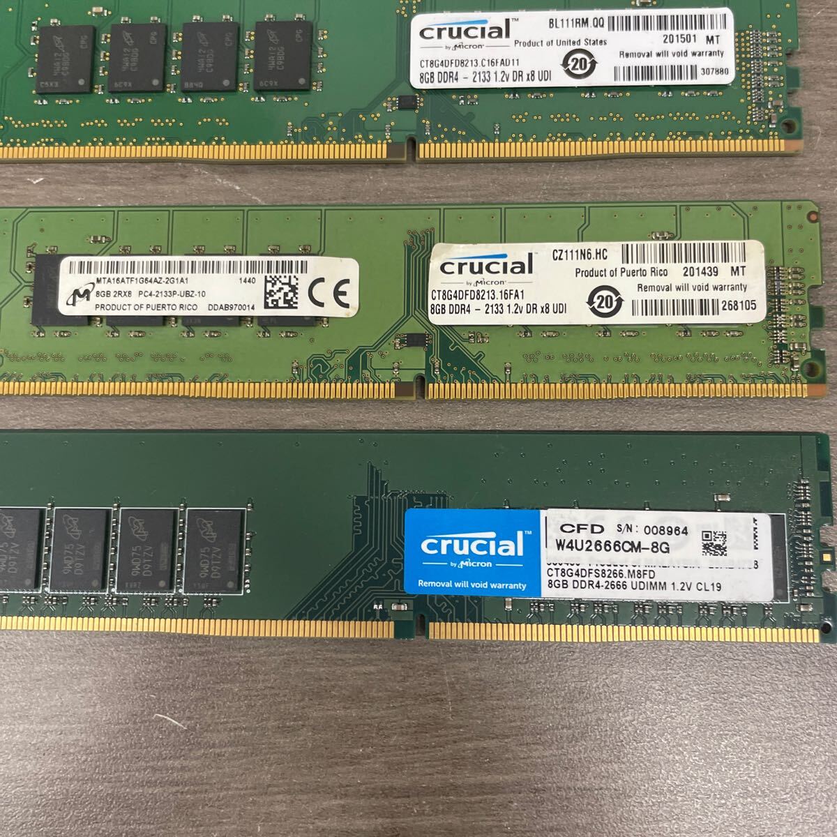 デスクトップPCメモリ DDR4 PC4 16GB 8GB 8枚 まとめセット デスクトップPCメモリ DDR4 PC4 16GB 8GB 8枚 まとめセット