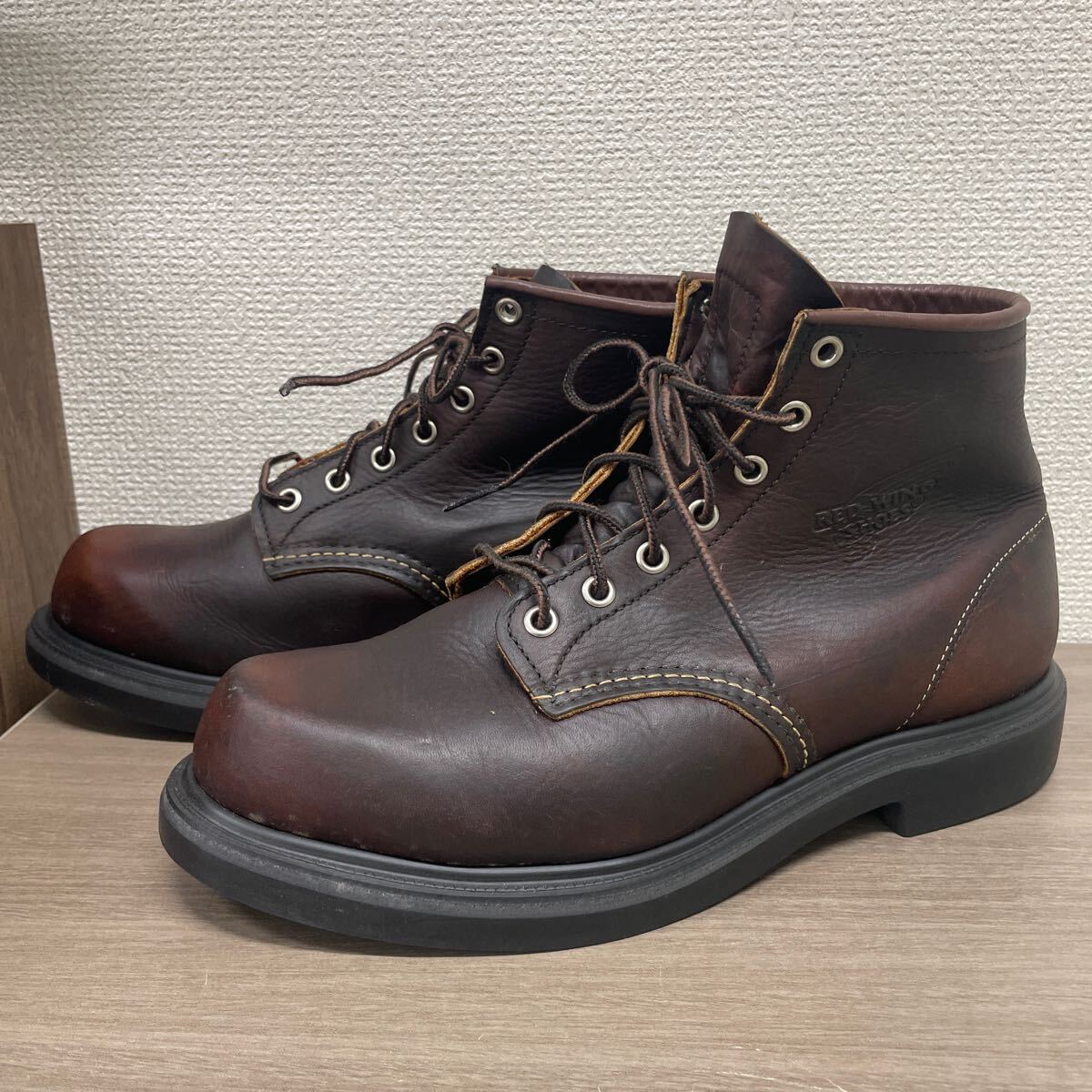 レッドウィング ワークブーツ 2911 ブラウン レザー RED WING 27 レッドウィング ワークブーツ 2911 ブラウン レザー RED WING 27