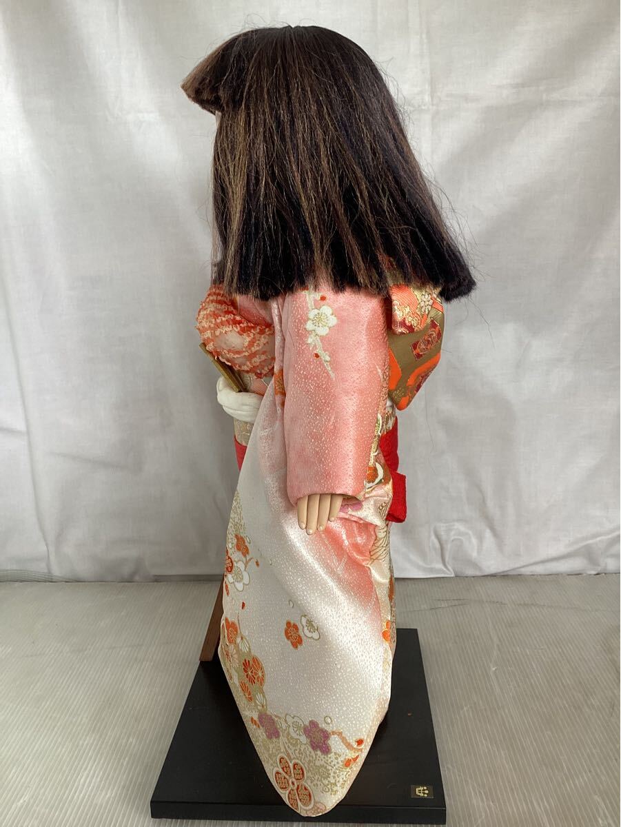 K0190】 市松人形 東玉作 日本人形 女の子 着物 飾り物 置物 K0190】 市松人形 東玉作 日本人形 女の子 着物 飾り物 置物