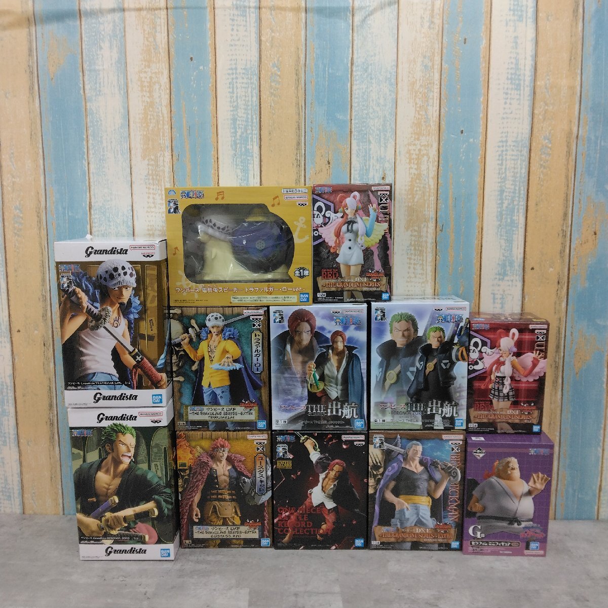 ワンピースフィギュアまとめ12個セット Grandista-RORONOA ZORO ワンピースフィギュアまとめ12個セット Grandista-RORONOA ZORO