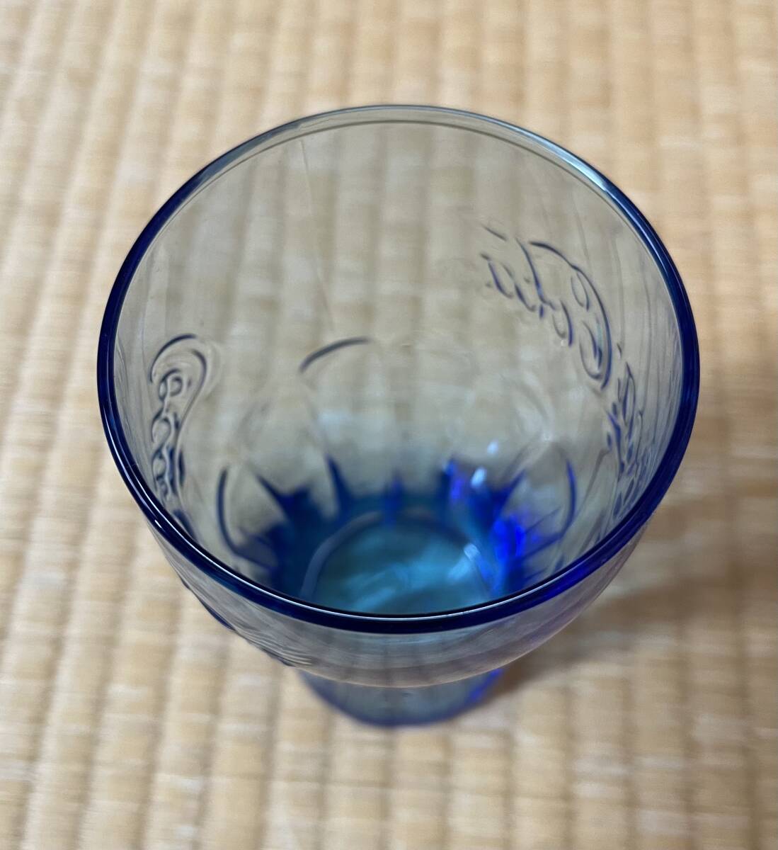 マクドナルド【新品コカコーラグラス】ブルー_画像5
