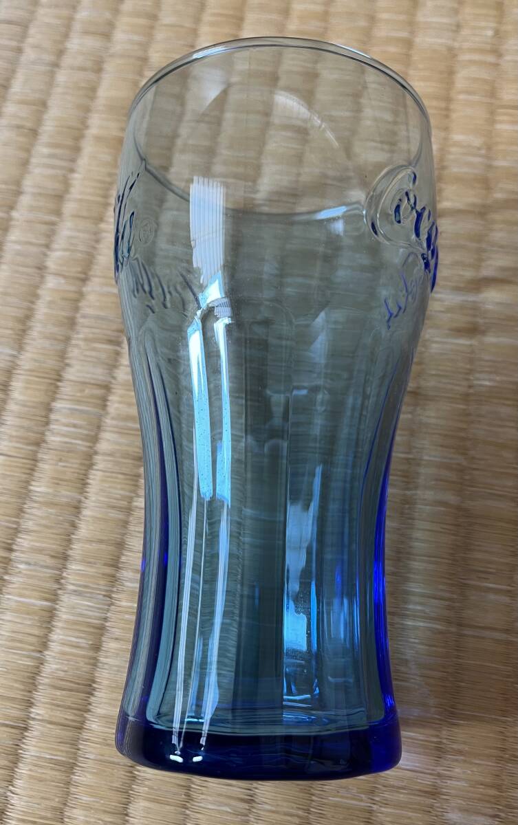 マクドナルド【新品コカコーラグラス】ブルー_画像3