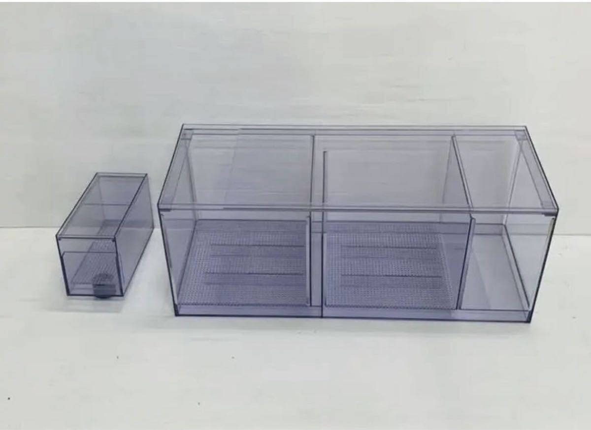 特注塩ビ濾過槽500ｘ350ｘ300+ウールBOX 未使用品 750×300×300 二層式 塩ビ濾過槽+ウールBOX - メルカリ