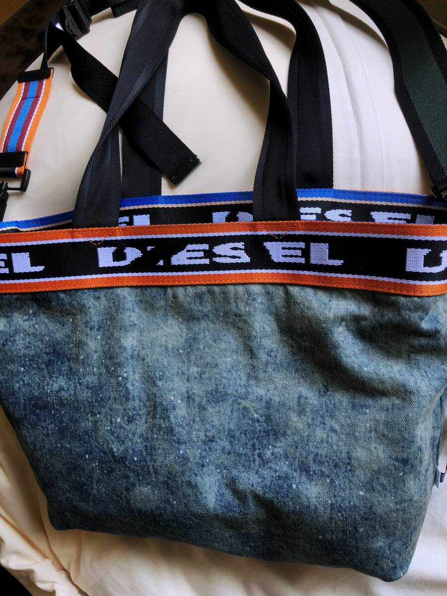 ○美品!DIESEL ディーゼル 2way リバーシブル ブリーチ デニム ○美品!DIESEL ディーゼル 2way リバーシブル ブリーチ デニム