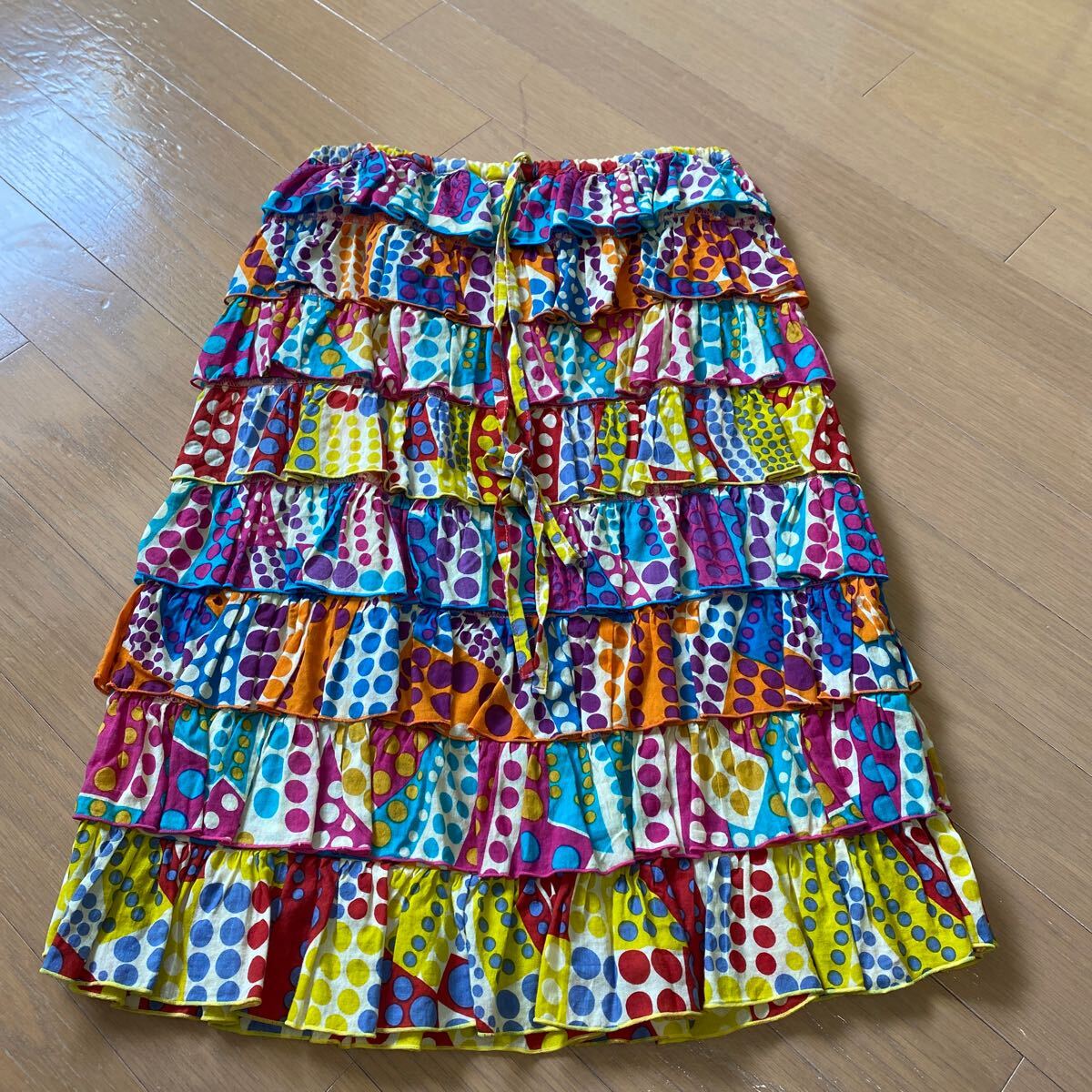 RASTA MANIS サイズXXL チューブトップワンピース　水玉　 総柄　