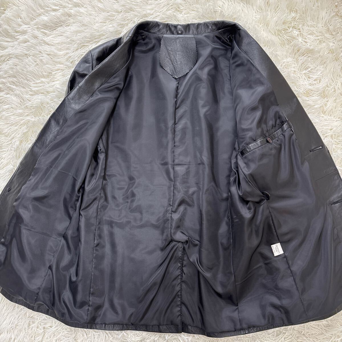 極美品◎希少XLサイズ◎レザージャケット『圧倒的高級感 極美品◎希少XLサイズ◎レザージャケット『圧倒的高級感