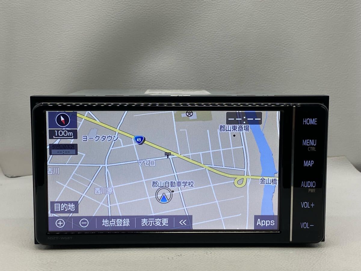 トヨタ 純正 メモリーナビNSZT-W68T地図データ2019年チェックok トヨタ 純正 メモリーナビNSZT-W68T地図データ2019年チェックok