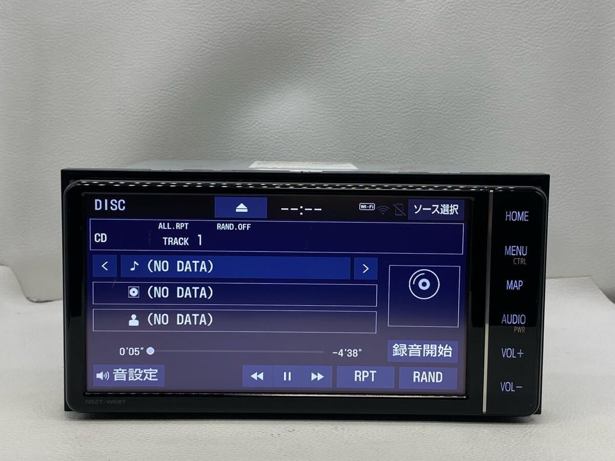 トヨタ 純正 メモリーナビNSZT-W68T地図データ2019年チェックok トヨタ 純正 メモリーナビNSZT-W68T地図データ2019年チェックok