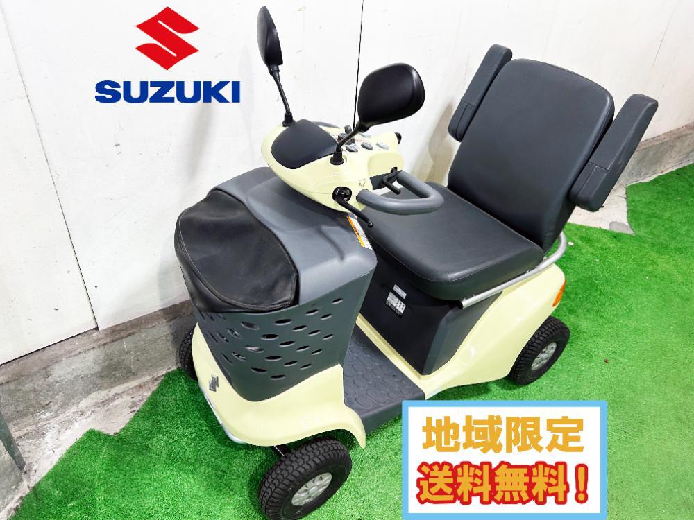 地域限定送料無料☆超美品 中古☆スズキ セニアカー 電動車いす 地域限定送料無料☆超美品 中古☆スズキ セニアカー 電動車いす