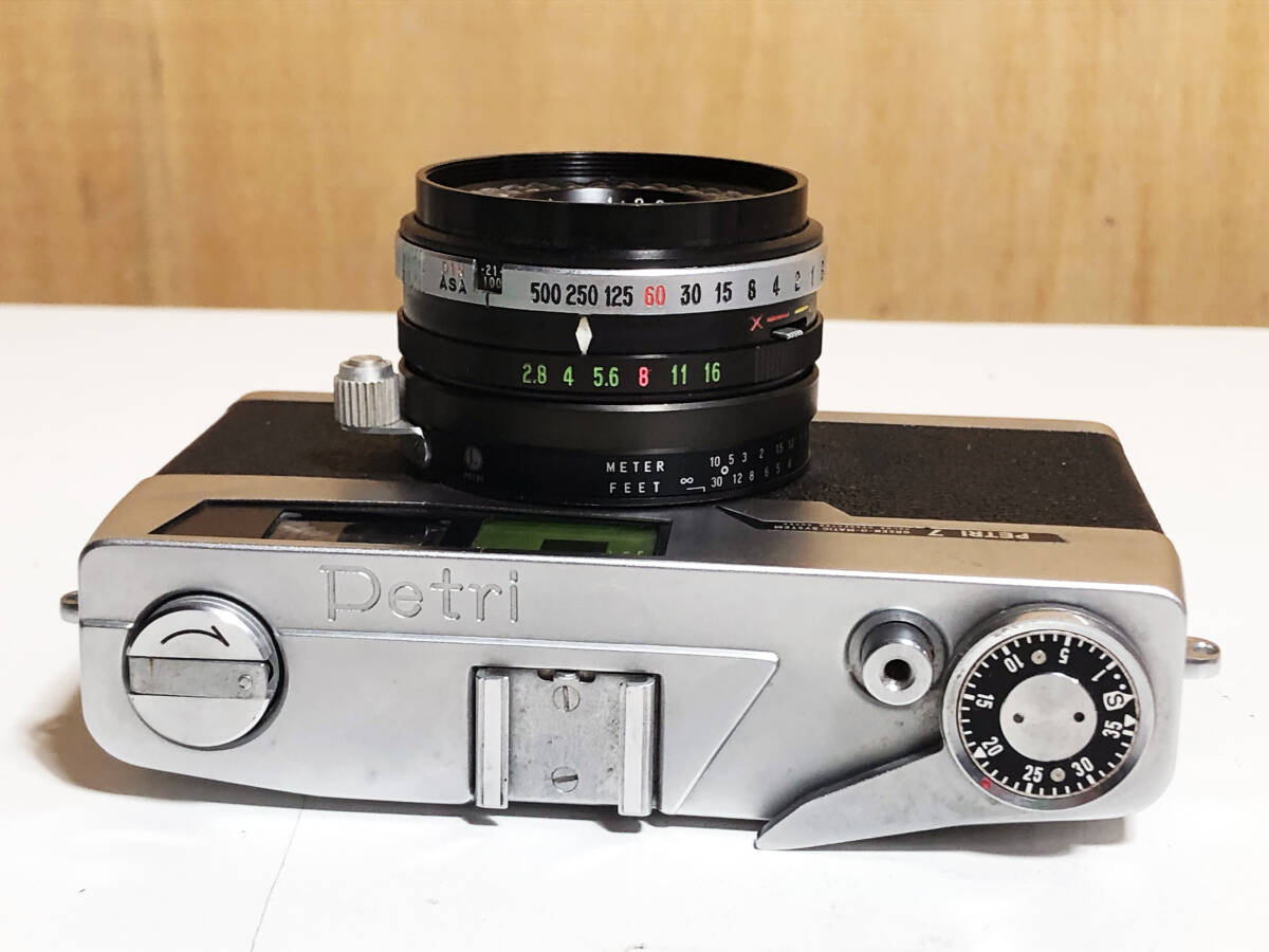 中古☆PETRI/ペトリ コンパクトフィルムカメラ 1:2.8 f4.5 中古☆PETRI/ペトリ コンパクトフィルムカメラ 1:2.8 f4.5