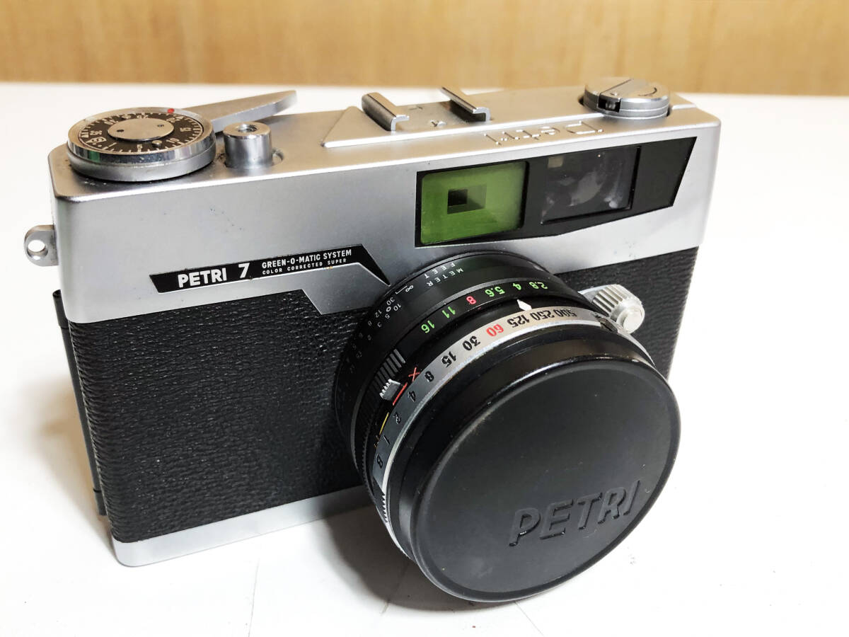 中古☆PETRI/ペトリ コンパクトフィルムカメラ 1:2.8 f4.5 中古☆PETRI/ペトリ コンパクトフィルムカメラ 1:2.8 f4.5