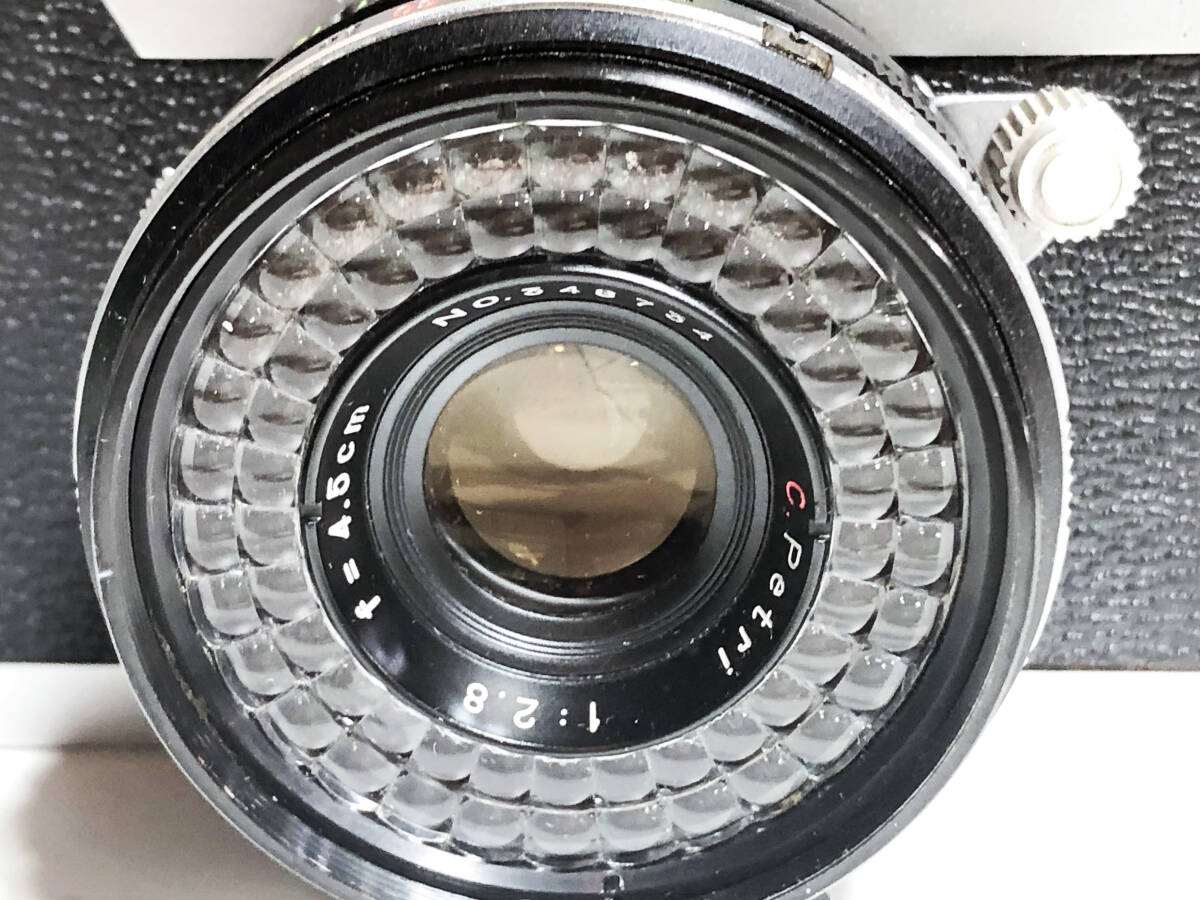 中古☆PETRI/ペトリ コンパクトフィルムカメラ 1:2.8 f4.5 中古☆PETRI/ペトリ コンパクトフィルムカメラ 1:2.8 f4.5