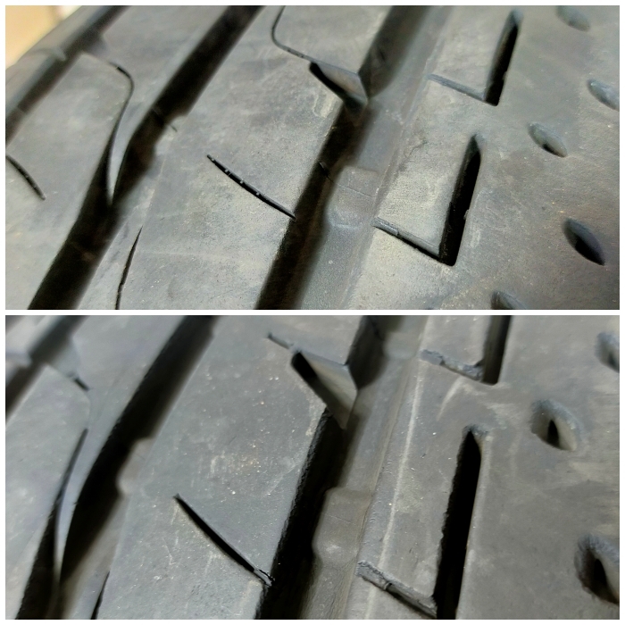 【送料無料】 BRIDGESTONE 205/60R16 92H LUFT RV II ブリヂストン ルフト 夏タイヤ サマータイヤ 4本 A3907 [中古タイヤ]_画像4