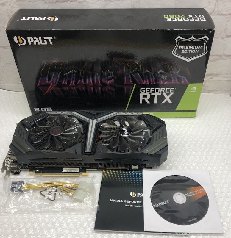 PALIT グラフィックボード RTX2080 GAMEROCK PREMIUM 8G GDDR6 PALIT グラフィックボード RTX2080 GAMEROCK PREMIUM 8G GDDR6