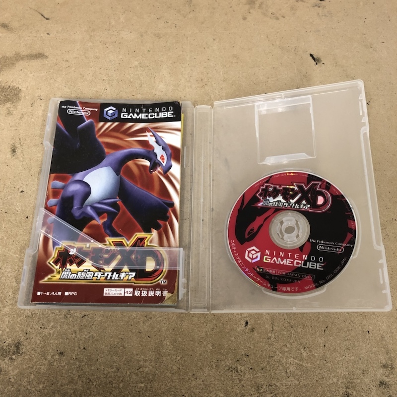ポケモンXD 闇の旋風ダークルギア ゲームキューブ キューブ NGC ポケモンXD 闇の旋風ダークルギア ゲームキューブ キューブ NGC