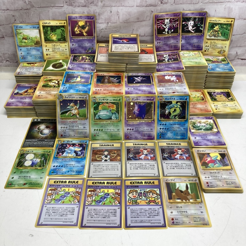 ジャンク】現状品 1円スタート! ポケモンカード 旧裏 大量 ジャンク】現状品 1円スタート! ポケモンカード 旧裏 大量