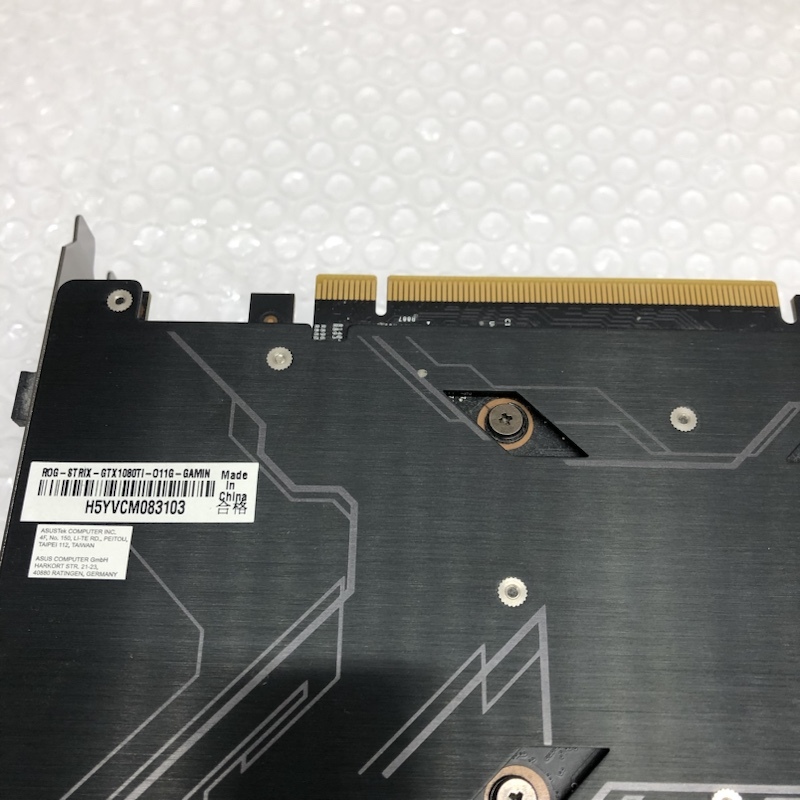 ASUS グラフィックボード ROG-STRIX-GTX10080TI-O11G-GAMING ASUS グラフィックボード ROG-STRIX-GTX10080TI-O11G-GAMING