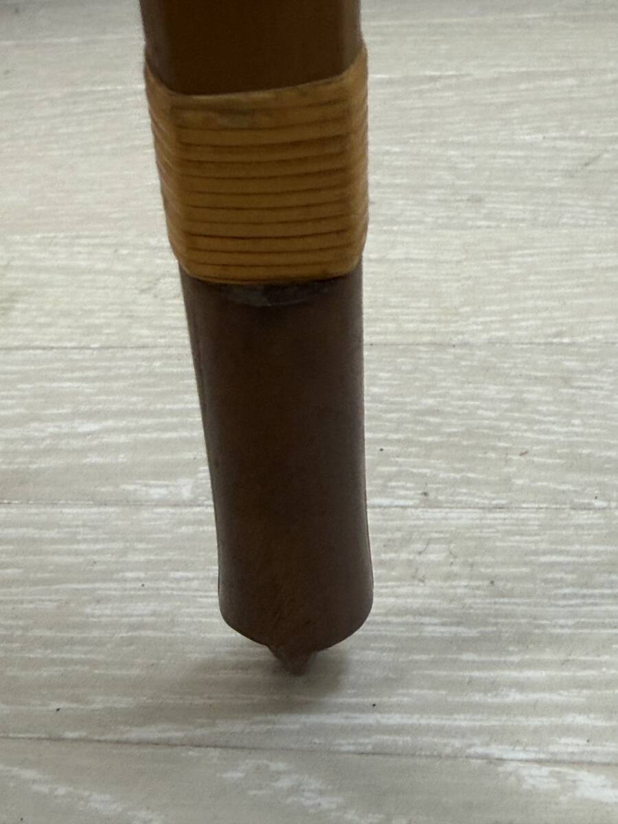 弓道 和弓 竹弓 在銘 柴田久十郎 並寸 全長約220cm 弓術 武具 弓道 和弓 竹弓 在銘 柴田久十郎 並寸 全長約220cm 弓術 武具