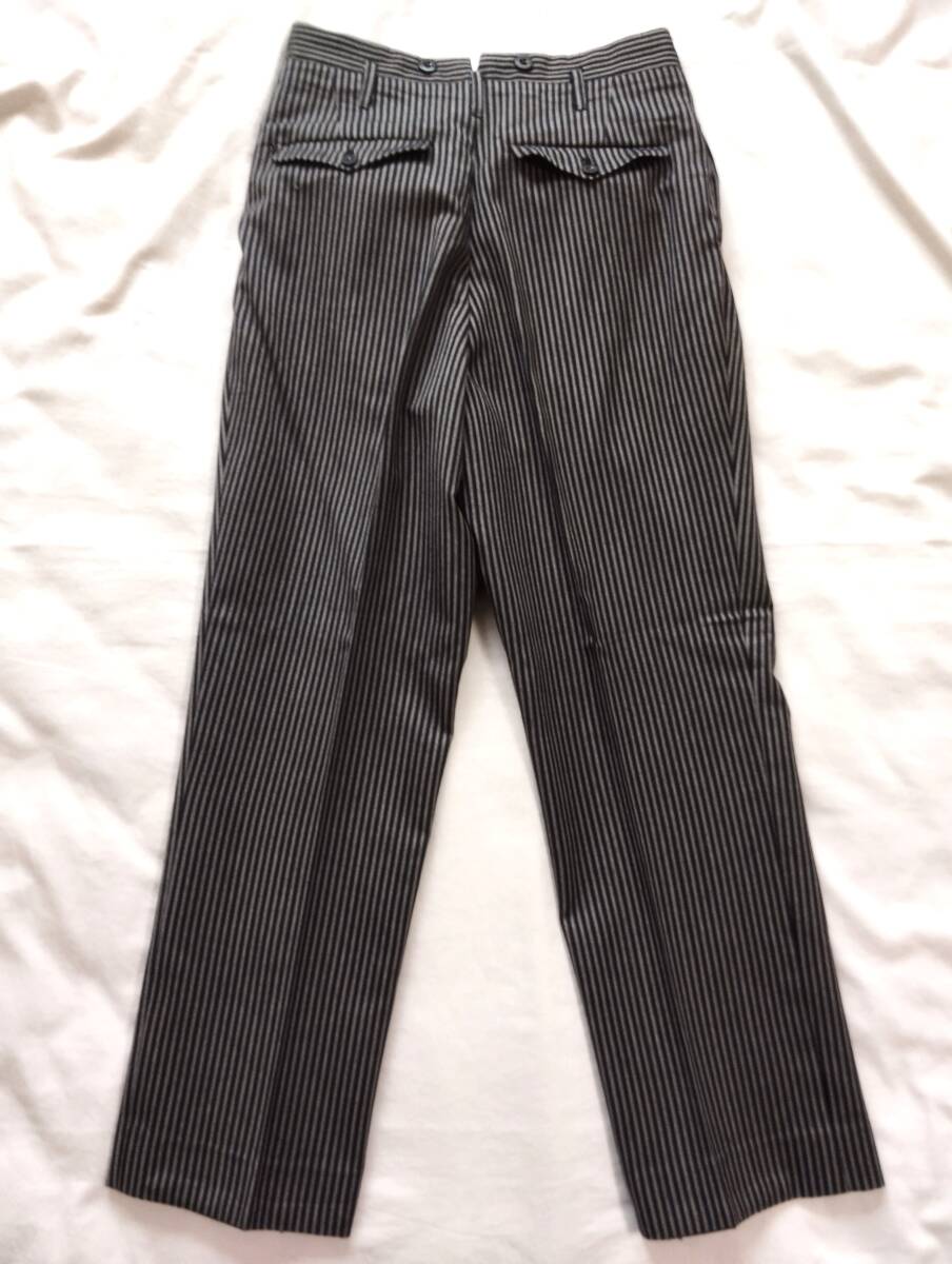 ヴィンテージ 1940's50'sストライプパンツ Matsuzakaya ヴィンテージ 1940's50'sストライプパンツ Matsuzakaya