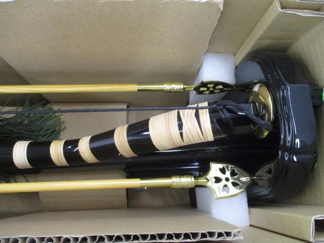 新品 五月人形 伯峰作 御弓太刀揃 新剣豪 23号 端午の節句