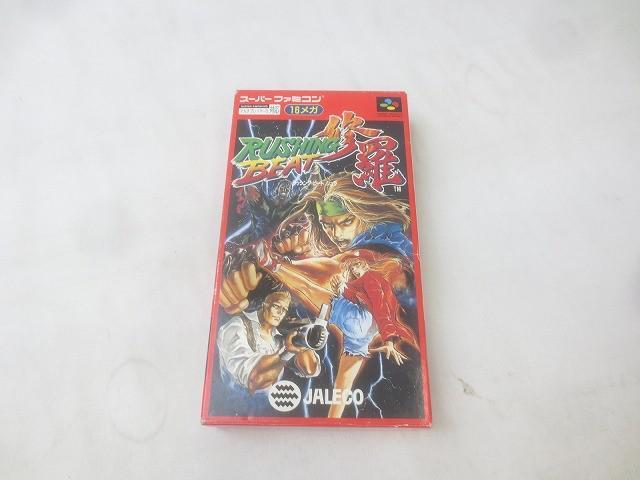 スーパーファミコン ラッシングビート修羅 中古 箱説あり ゲーム