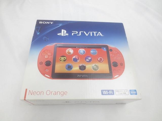 同梱可】中古品 ゲーム PS Vita 本体 PCH-2000 ネオンオレンジ 同梱可】中古品 ゲーム PS Vita 本体 PCH-2000 ネオンオレンジ