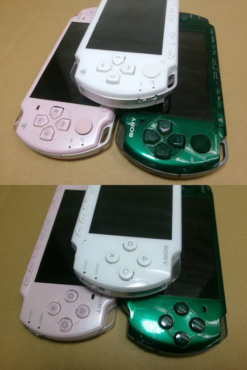 SONY PSP PSP-3000 PSP-2000 PSP-1000 本体のみ 3台セット SONY PSP PSP-3000 PSP-2000 PSP-1000 本体のみ 3台セット