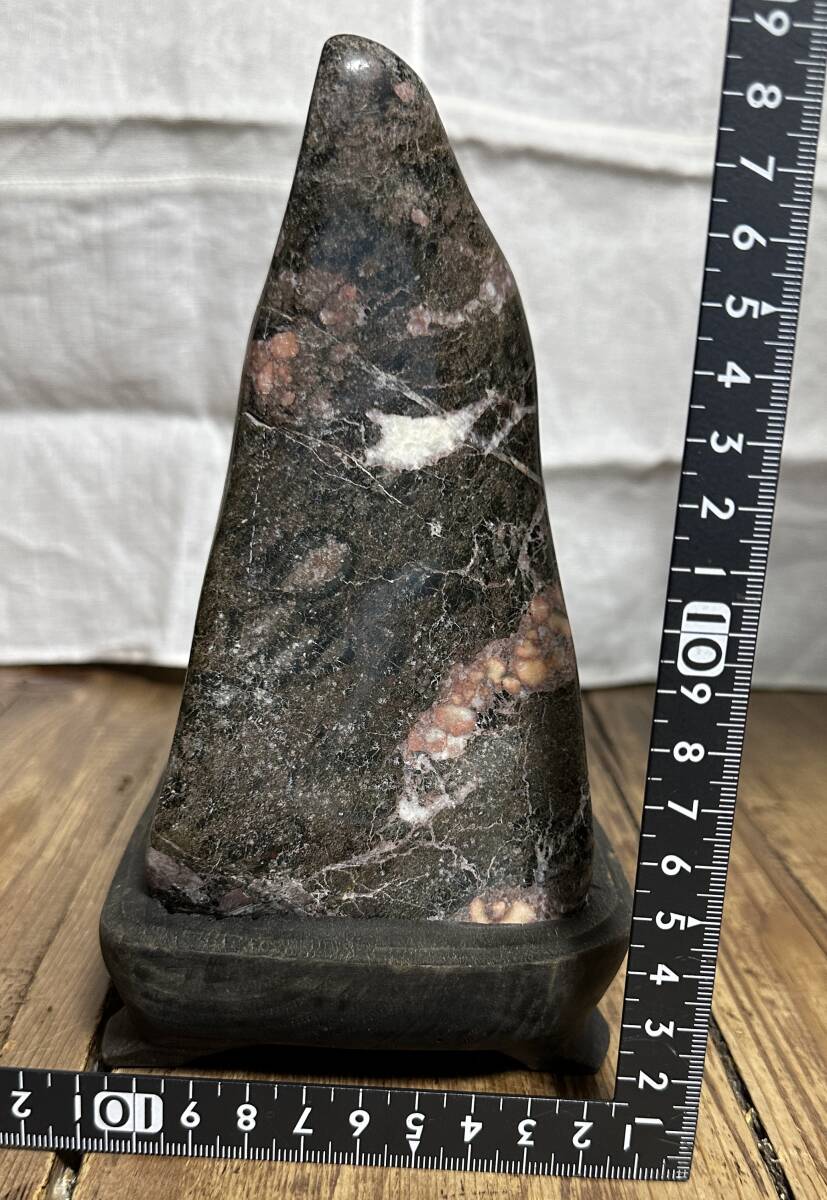 ☆鑑賞石(21cm×20cm×11cm 3.0kg) 蛇紋石 水石 赤石 日高石 十勝 ☆鑑賞石(21cm×20cm×11cm 3.0kg) 蛇紋石 水石 赤石 日高石 十勝
