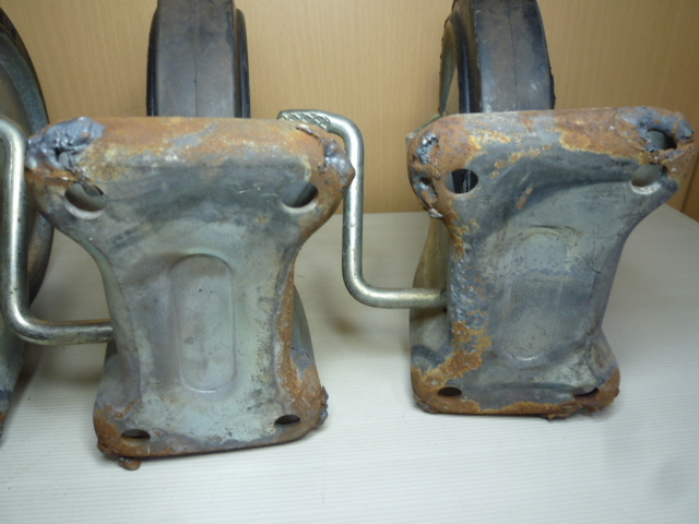 SISIKU シシク キャスター 200x45 4個 ジャンク_画像9