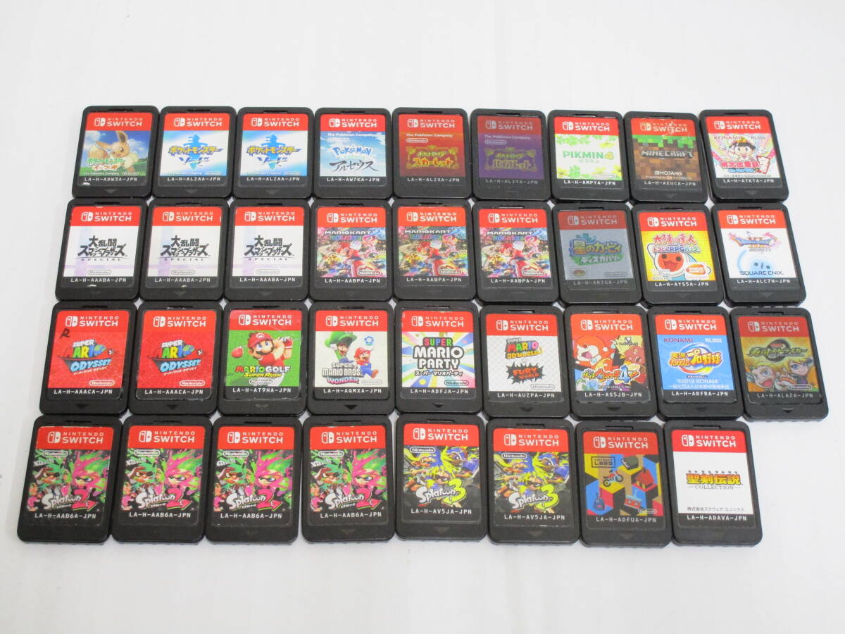 動作未確認/ジャンク扱い】GS-670◇Nintendo Switch ソフト 35枚 動作未確認/ジャンク扱い】GS-670◇Nintendo Switch ソフト 35枚