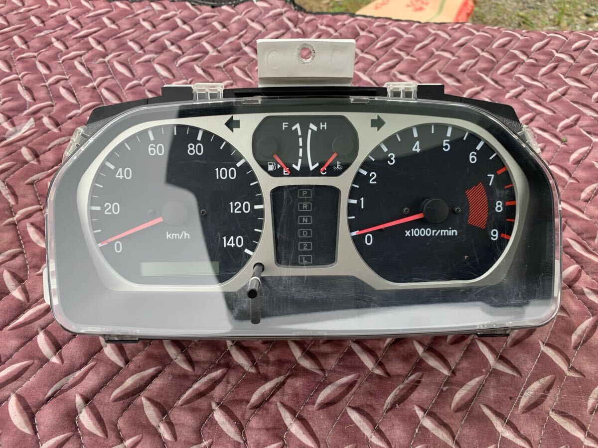 三菱 パジェロミニ 純正 H58A スピードメーター 769218-730　カシ_画像2
