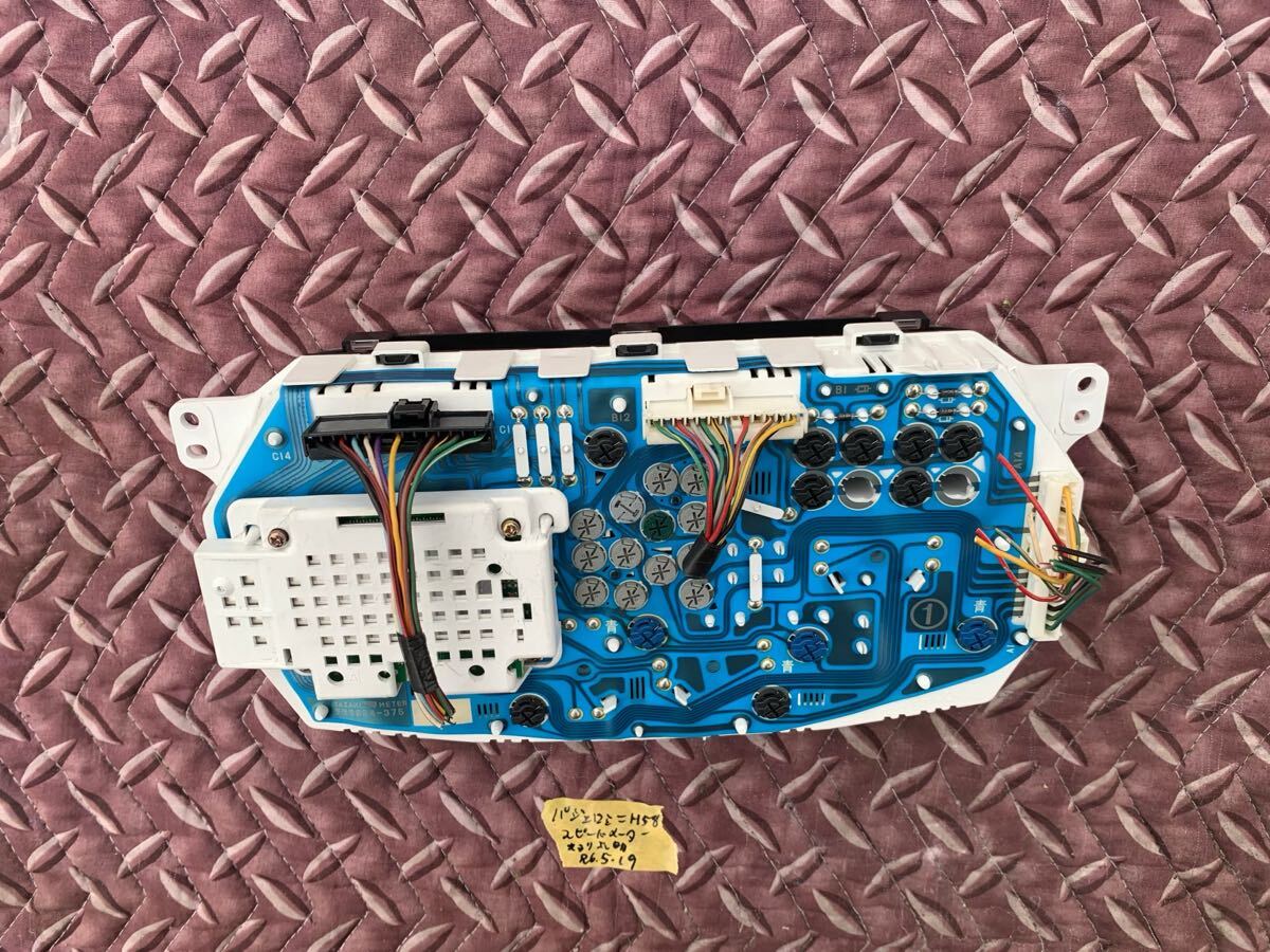 三菱 パジェロミニ 純正 H58A スピードメーター 769218-730　カシ_画像3