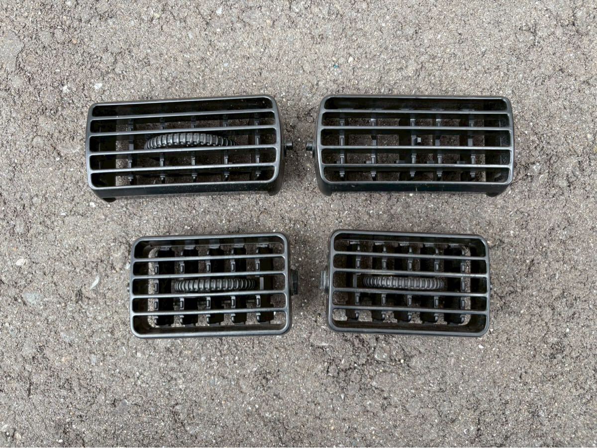 三菱 日産 クリッパー NV100 U71V U72V U71T U72T U61V U62V U61T U62T ミニキャブ エアコン吹き出し口 4点セット 送風口 エアコン_画像1