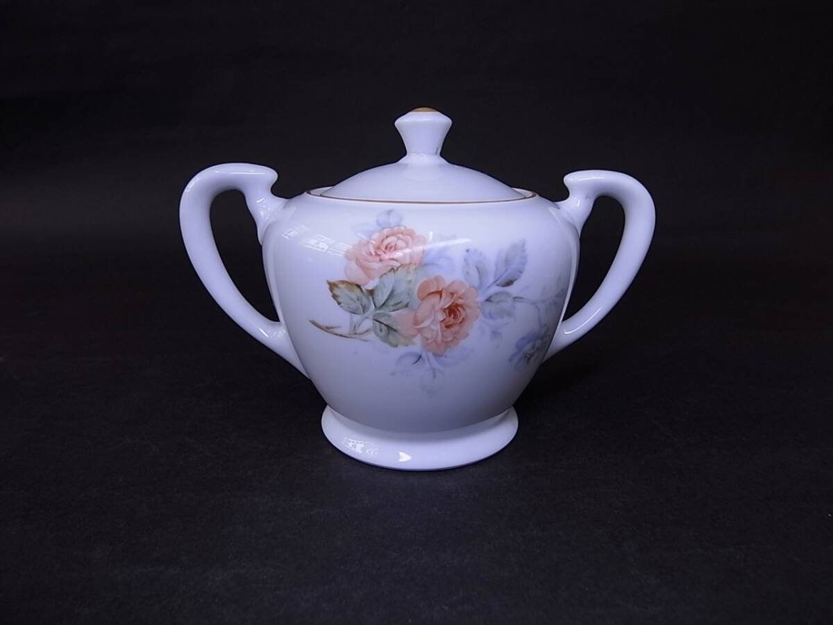 美品 オールドノリタケ Noritake 薔薇紋様 シュガーポット 美品 オールドノリタケ Noritake 薔薇紋様 シュガーポット