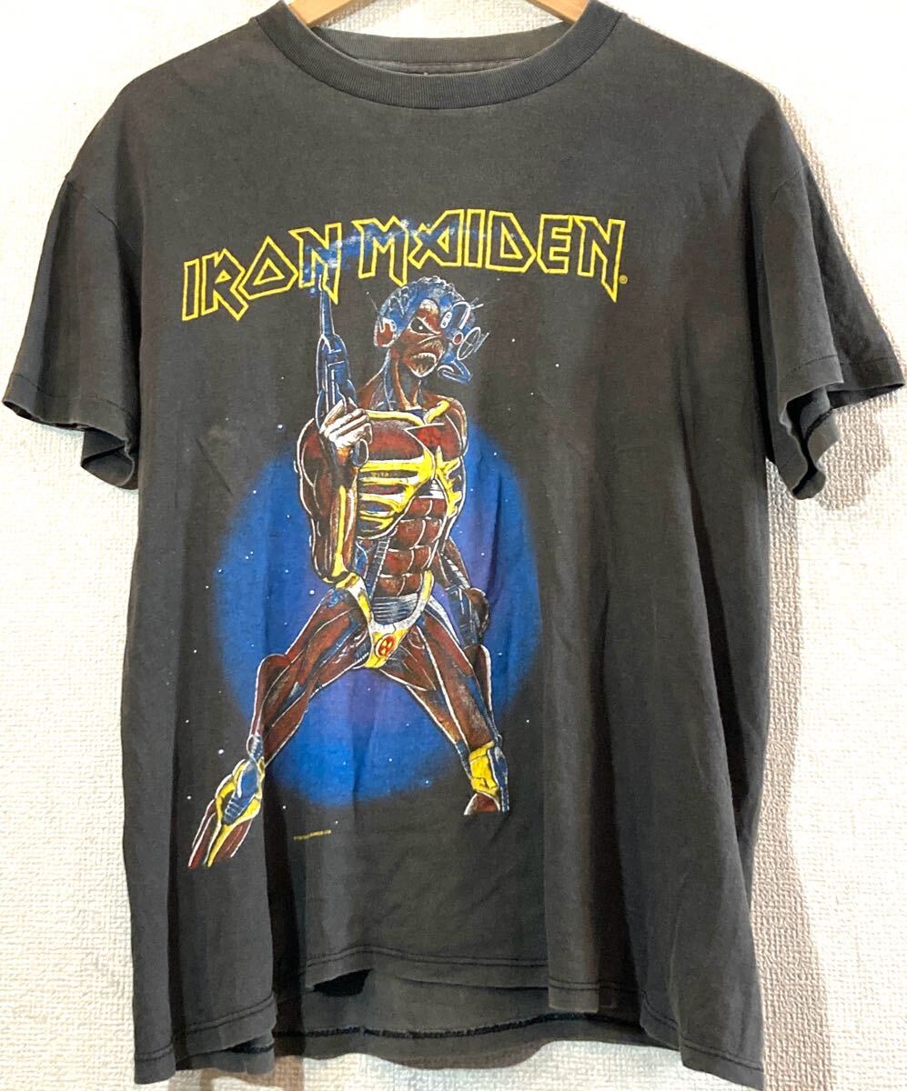 IRON MAIDEN 80'sVINTAGE MUSIC T-SHIRT 1987's ミュージックT IRON MAIDEN 80'sVINTAGE MUSIC T-SHIRT 1987's ミュージックT