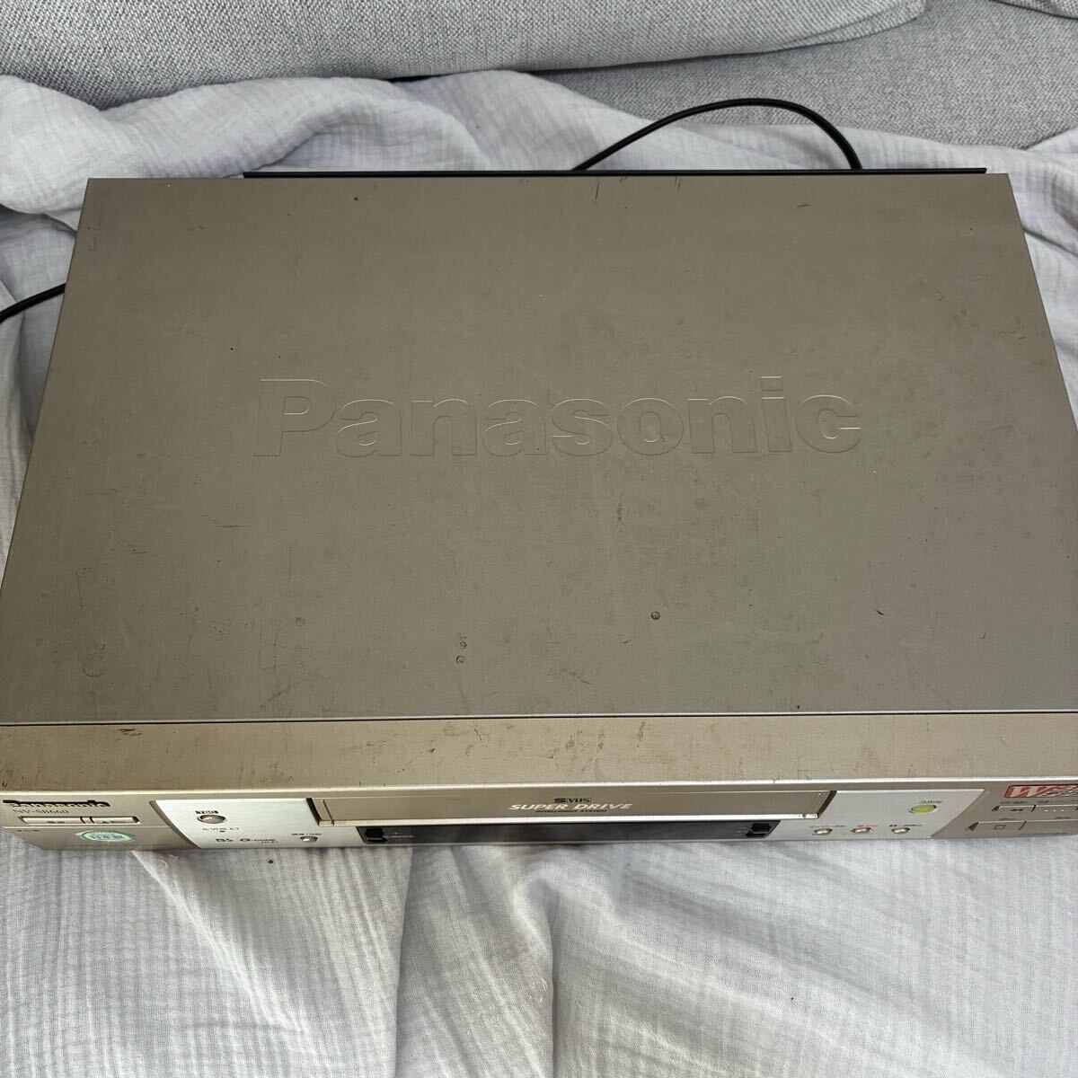 Panasonic パナソニック NV-SB660 ビデオデッキ 通電確認済(VHS Panasonic パナソニック NV-SB660 ビデオデッキ 通電確認済(VHS