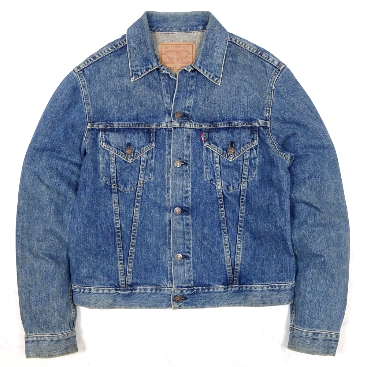 90s LEVI'S 71557 DENIM JACKET 美品 95年 リーバイス 71557 90s LEVI'S 71557 DENIM JACKET 美品 95年 リーバイス 71557