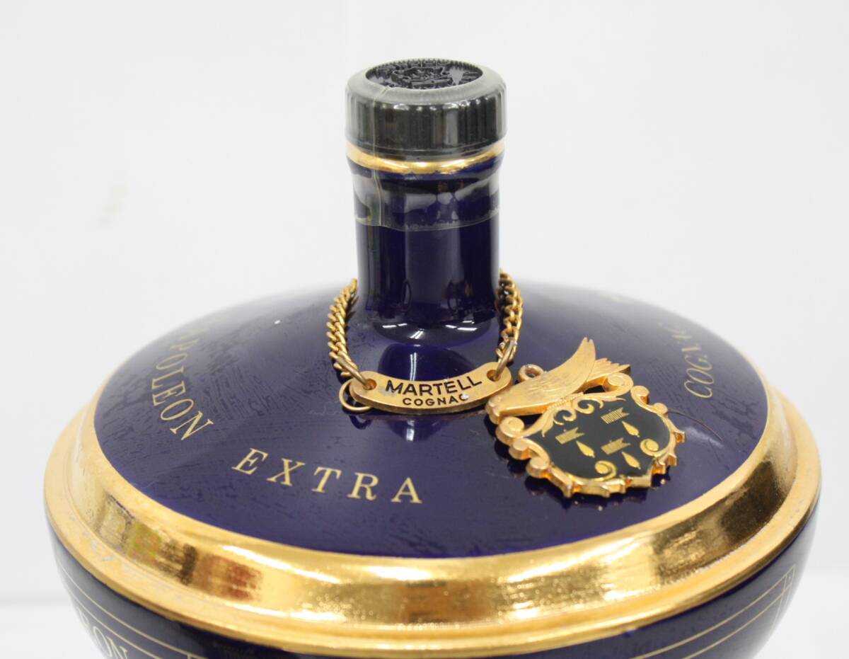23 古酒 MARTELL NAPOLEON EXTRA 陶器ボトル COGNAC マーテル 23 古酒 MARTELL NAPOLEON EXTRA 陶器ボトル COGNAC マーテル