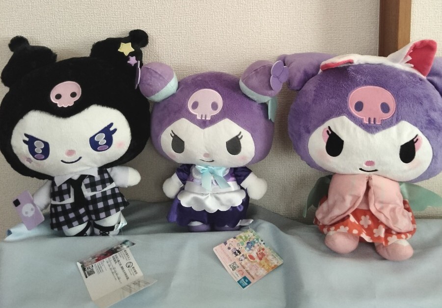 匿名配送】クロミ ぬいぐるみ未使用タグ付き沢山あり大量 まとめ 匿名配送】クロミ ぬいぐるみ未使用タグ付き沢山あり大量 まとめ