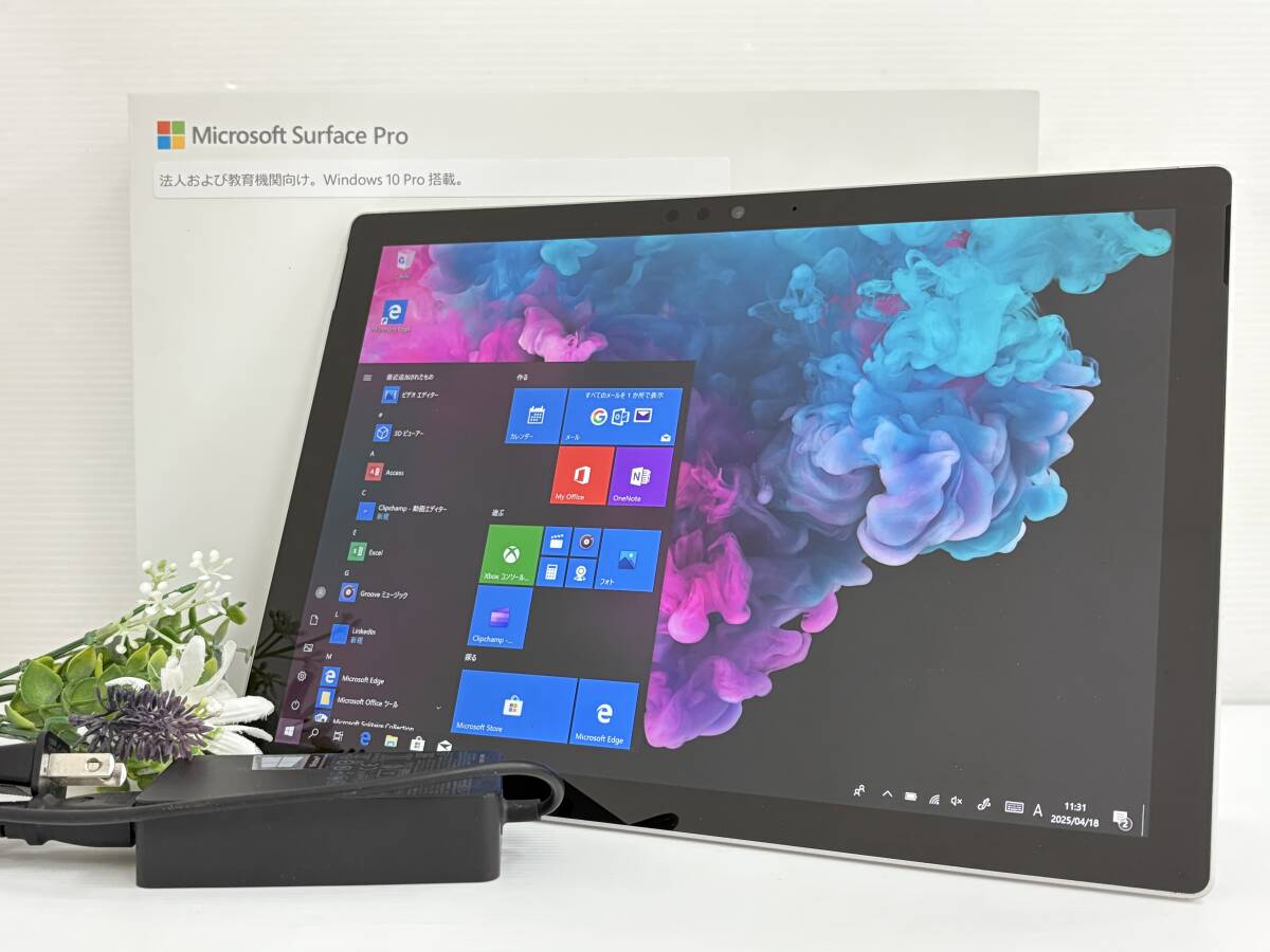 良品 バッテリー良好】Microsoft Surface Pro 6 model:1796 良品 バッテリー良好】Microsoft Surface Pro 6 model:1796