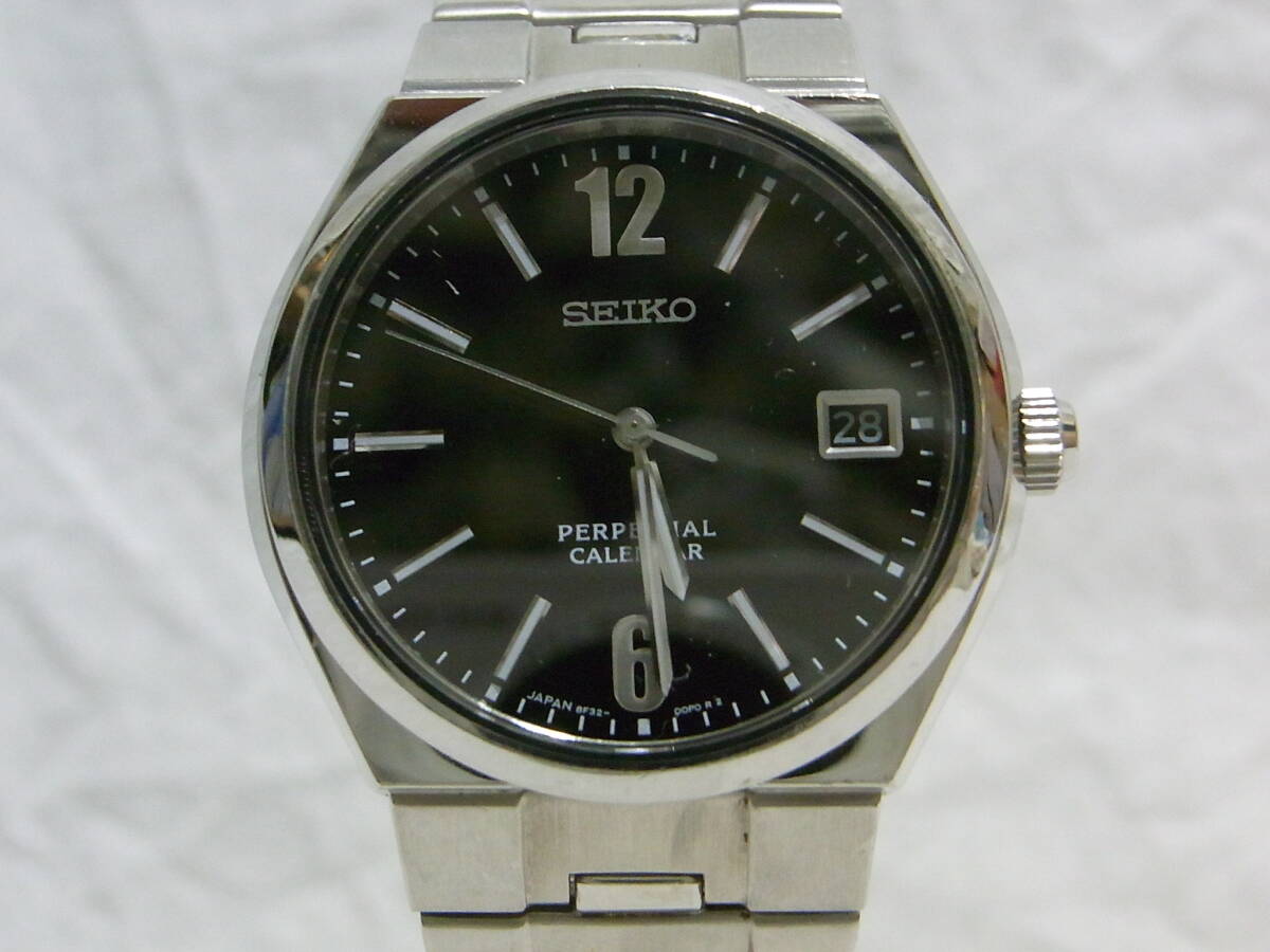 現状品 SEIKO PERPETUAL CALENDAR 8F32-00M0 セイコー アナログ 現状品 SEIKO PERPETUAL CALENDAR 8F32-00M0 セイコー アナログ