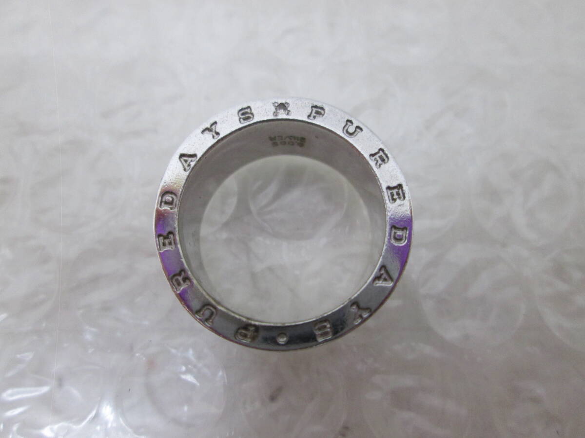 70)☆PUREDAYS SILVER シルバー リング 指輪 ダイヤモンド 0.005 70)☆PUREDAYS SILVER シルバー リング 指輪 ダイヤモンド 0.005