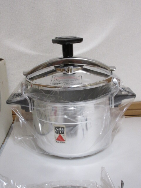 未使用 SEB セブ フランス製 圧力鍋 6L 厚手アルミ製|Yahoo 未使用 SEB セブ フランス製 圧力鍋 6L 厚手アルミ製|Yahoo