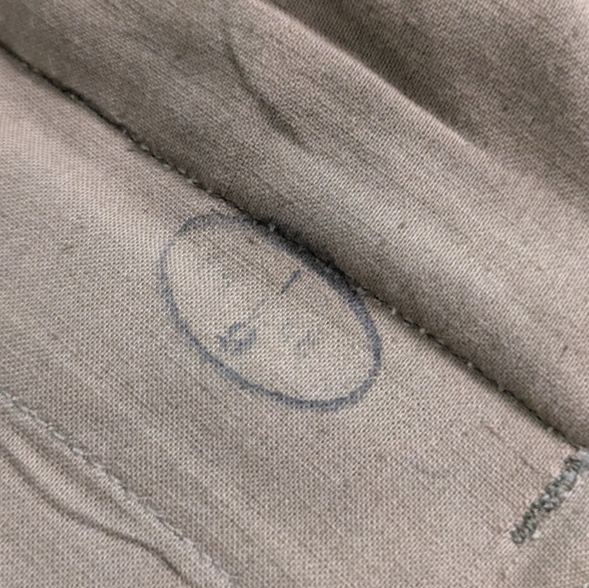 デッドストック　50s フランス軍　前期　実物　M-47　カーゴパンツ　14 24_画像8