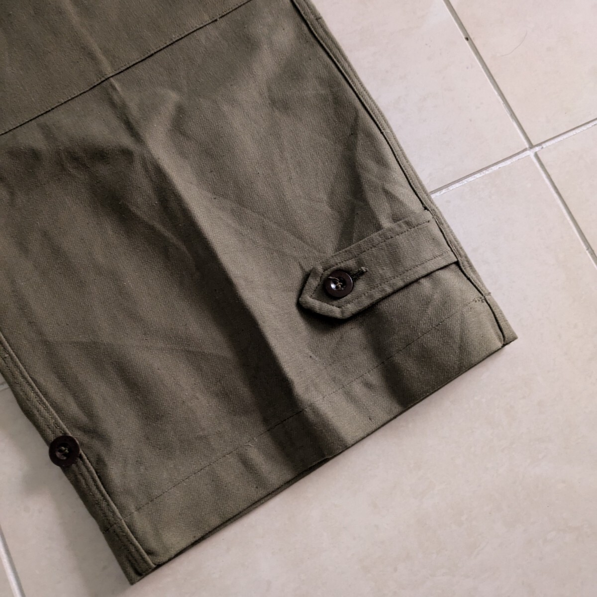 デッドストック　50s フランス軍　前期　実物　M-47　カーゴパンツ　14 24_画像4
