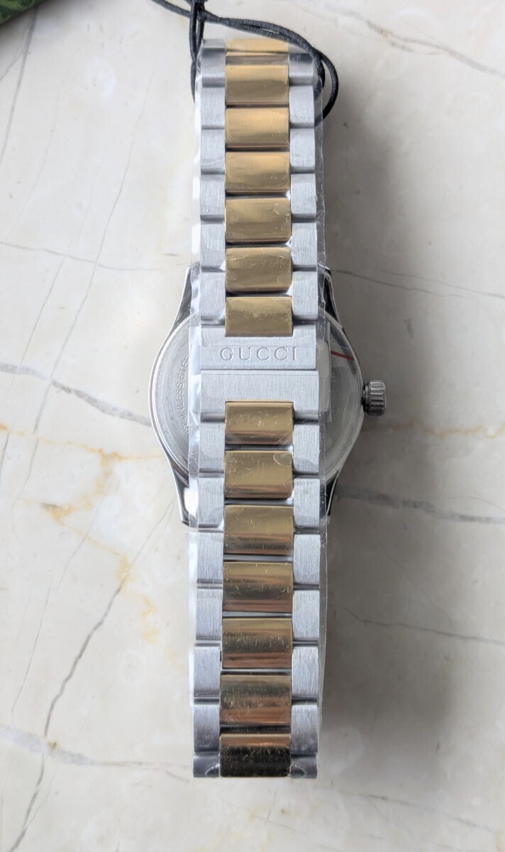 新品未使用 GUCCI Gタイムレス 27ミリ 腕時計 猫 金 YA1265011 新品未使用 GUCCI Gタイムレス 27ミリ 腕時計 猫 金 YA1265011