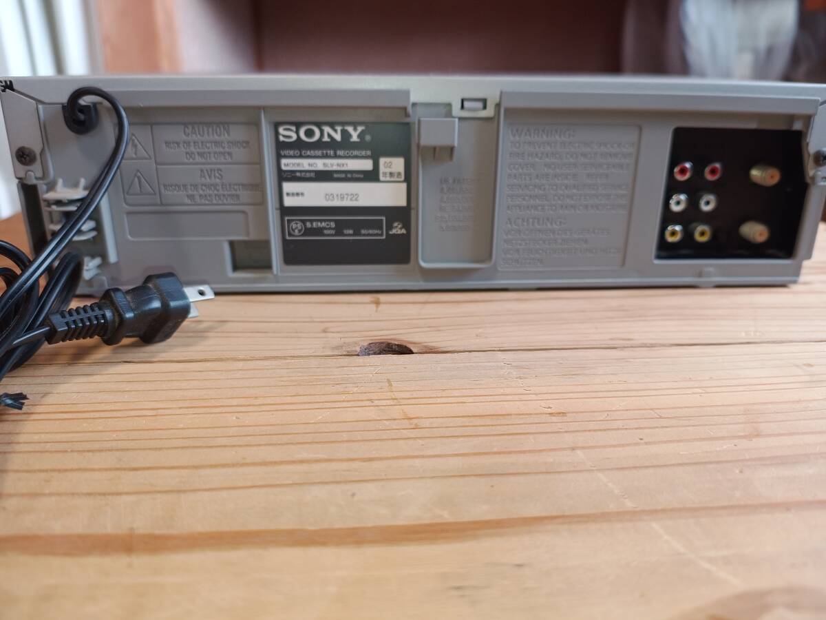 SONY SLV-NX1 VHSビデオデッキ(VHSビデオデッキ)|売買された SONY SLV-NX1 VHSビデオデッキ(VHSビデオデッキ)|売買された