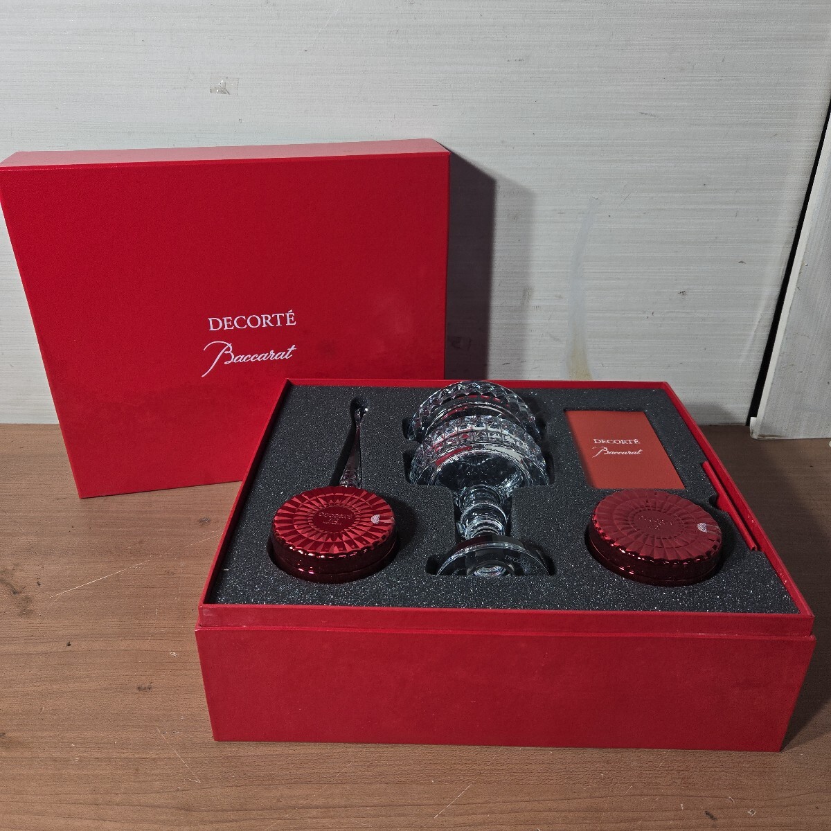 Baccarat バカラ社製 クリスタルスタンド/限定シリアルナンバー Baccarat バカラ社製 クリスタルスタンド/限定シリアルナンバー