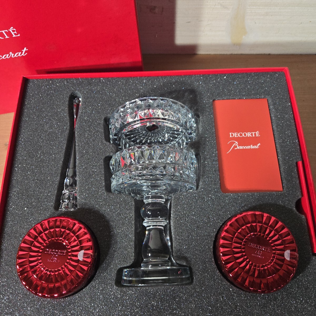 Baccarat バカラ社製 クリスタルスタンド/限定シリアルナンバー Baccarat バカラ社製 クリスタルスタンド/限定シリアルナンバー