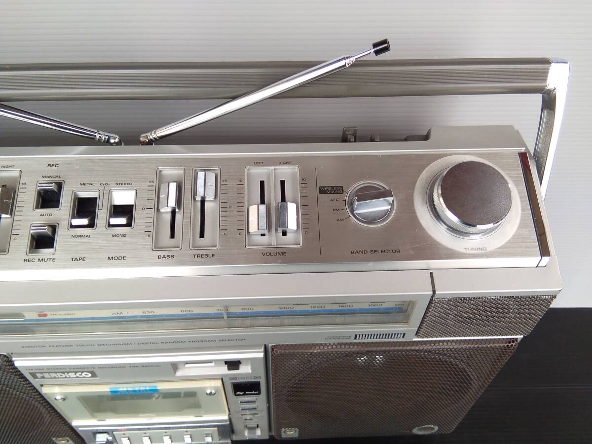 HITACHIラジカセretroパディスコTRK8800RM＊中古動作品＊昭和